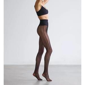 NEW COMMANDO ikat net tight in black